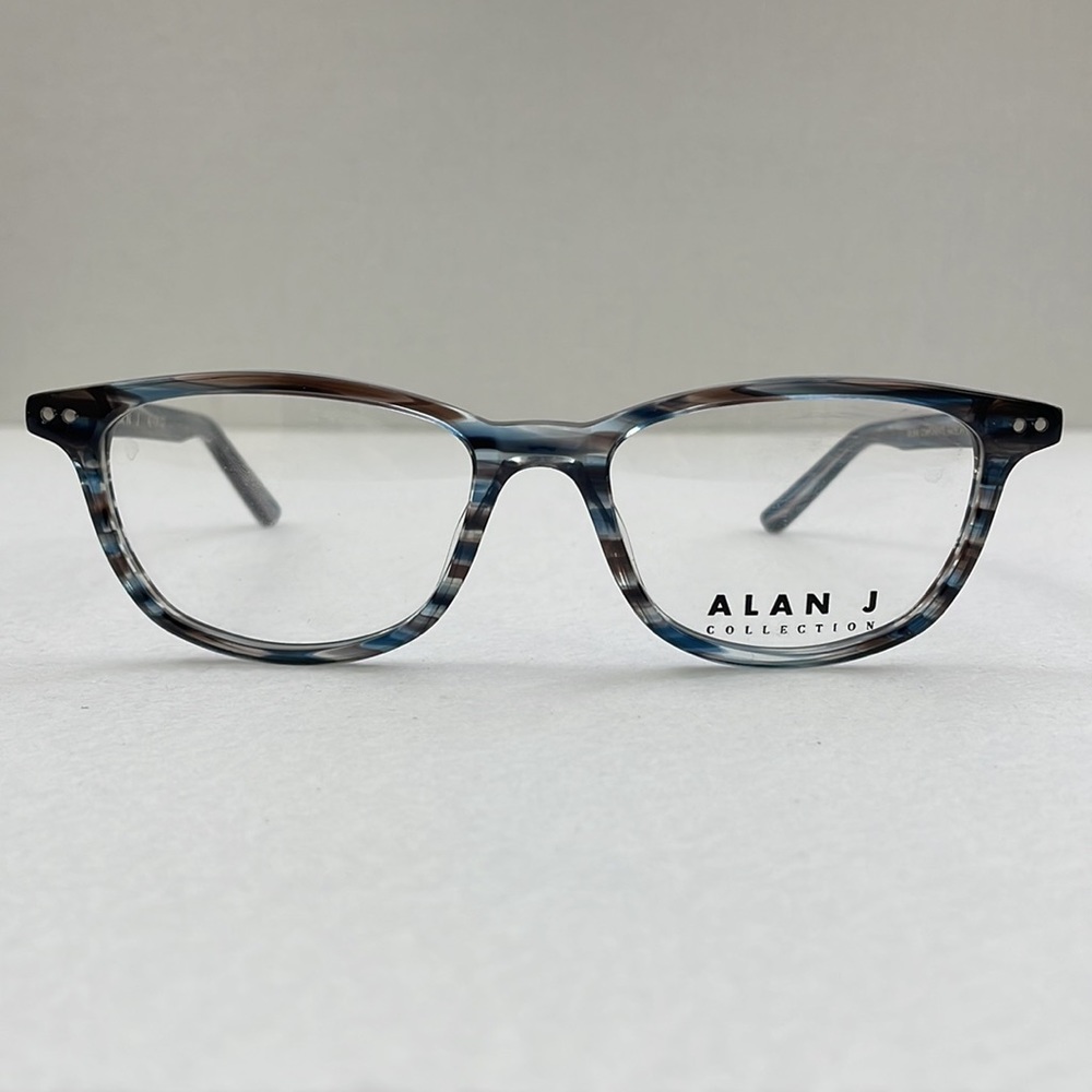 NWT Alan J Glasses AJ-150 with Case and Lens Cloth - Picture 3 of 9